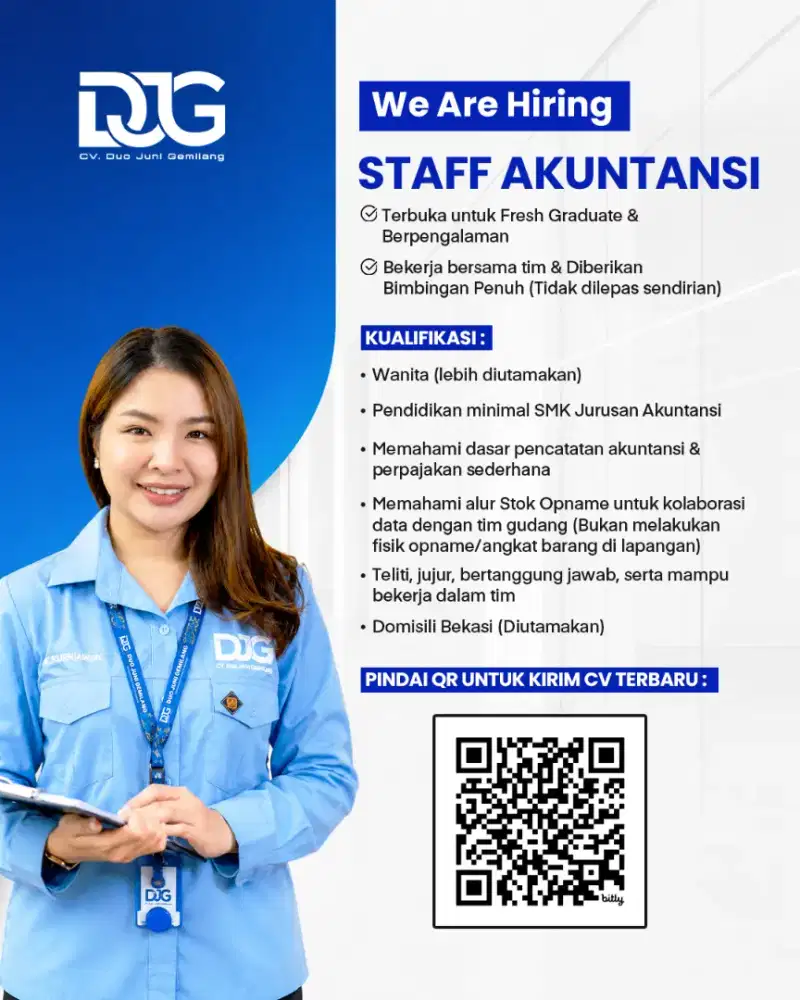 Lowongan Magang Staf Akuntansi