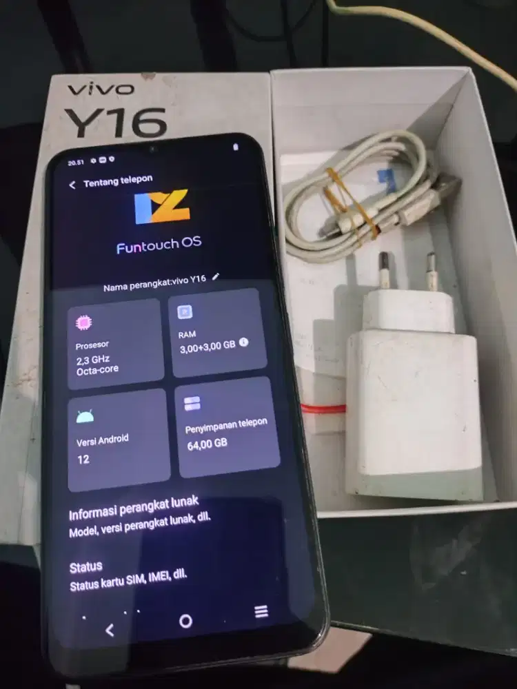 Vivo y16 4/64 gb