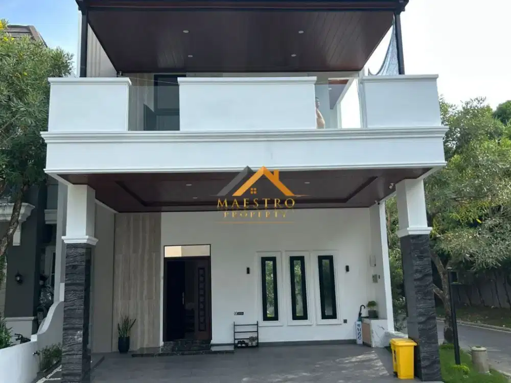 Dijual Rumah Hook Full Furnished Komplek Citraland Gama City Cluster Pasadena
