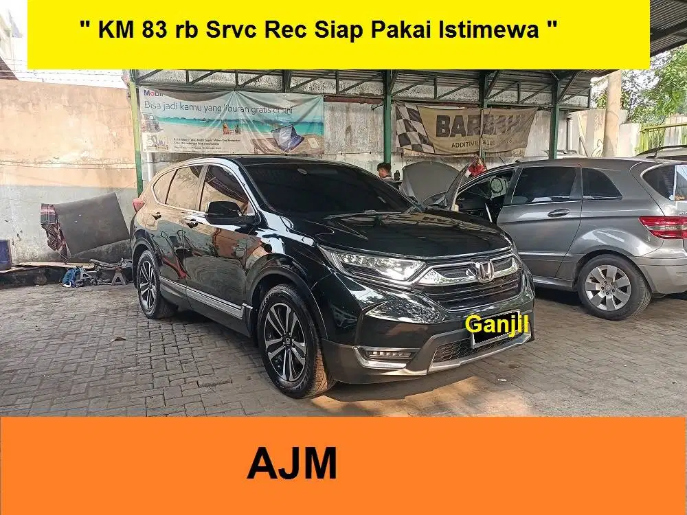 Hnd CRV 1.5 Turbo Prestige Km 83 rb Srvc Rec 2019 AT Siap Pakai