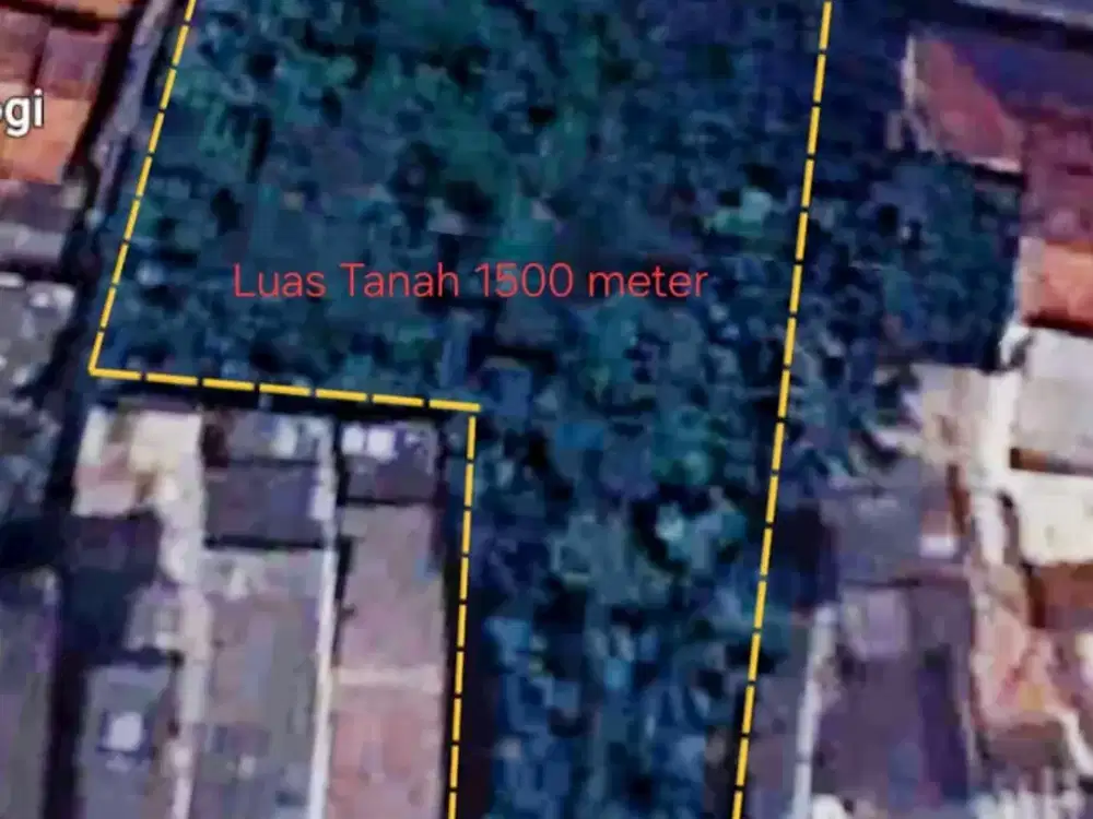 Disewakan lahan pinggir jalan Ciputat Tangerang Selatan