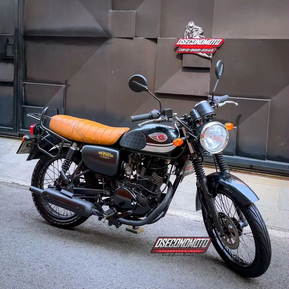 W 175 JAPSTYLE‼️VINTAGE KLASIK RETRO SIAP GAS W175  MOTOR JADUL