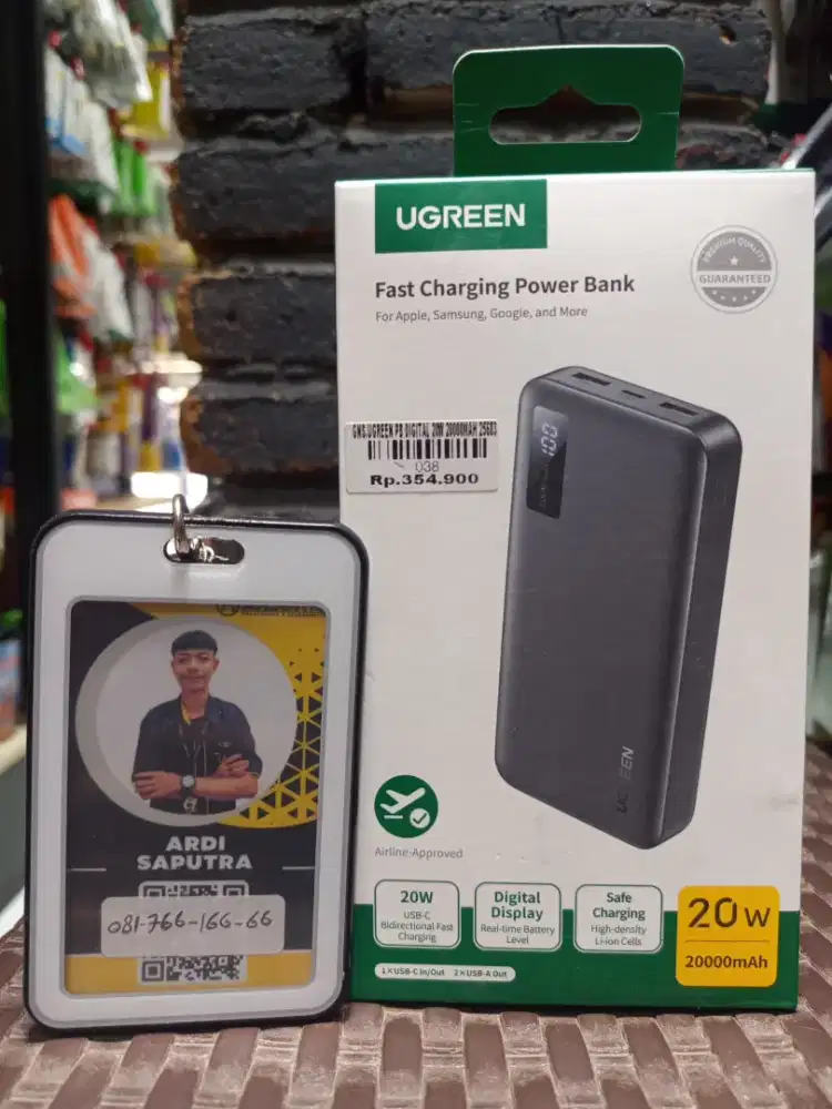 UGREEN PB DIGITAL 20W 20000MAH