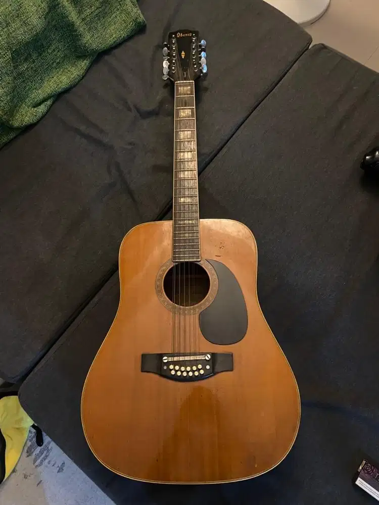 IBANEZ CONCORD 628-12 12 STRING ACOUSTIC JAPAN 1974 BEKAS/USED