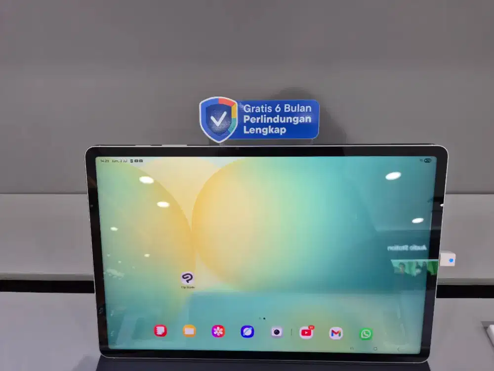READY STOK TAB S10 FE+ FREE FIT 3 + ADAPTER 25 WATT