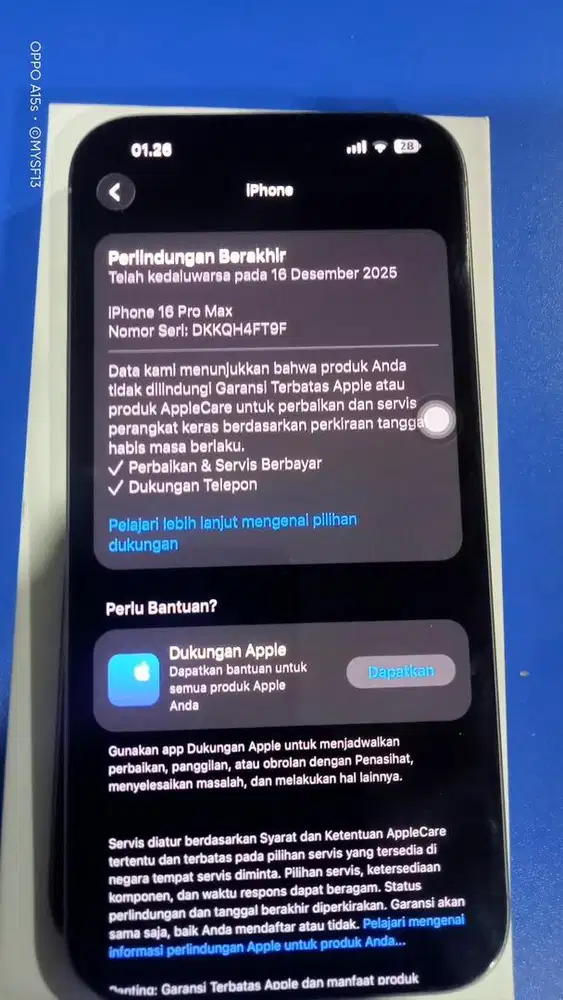 IPHONE 16 promax 512gb Inter
