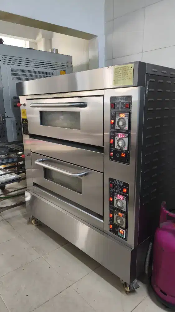 DIJUAL OVEN GETRA 2 DECK BEKAS