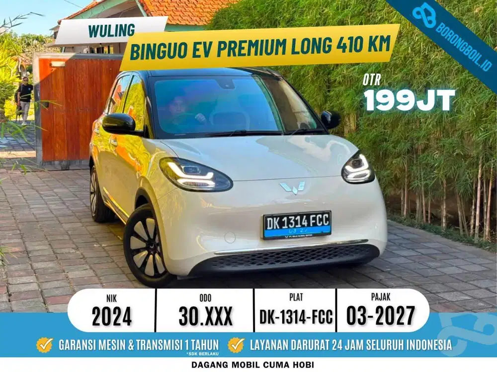 Wuling Binguo EV Premium Range 410 KM