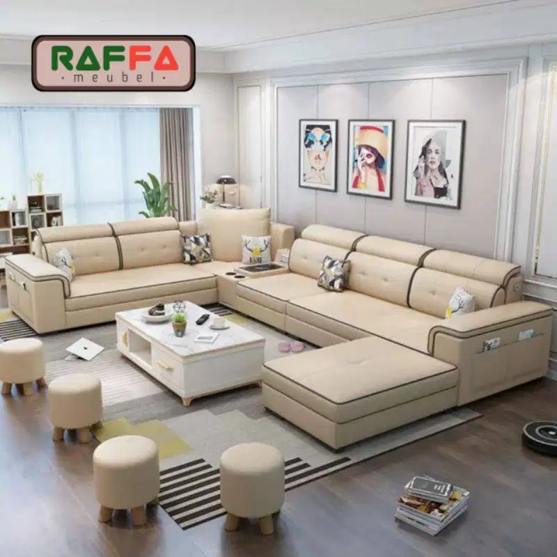 Sofa Letter U - Sofa Ruang Tamu - Sofa Ruang Keluarga - Sofa TV - Sofa