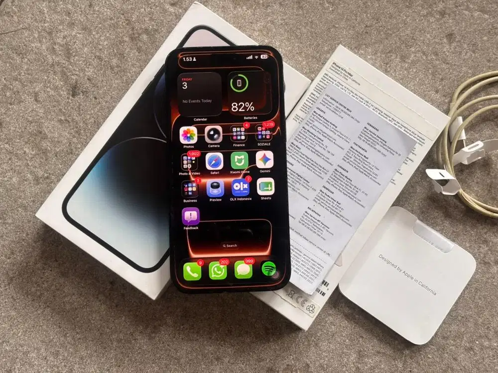 Iphone 14 PROMAX IBOX FULL ORI bisa TT