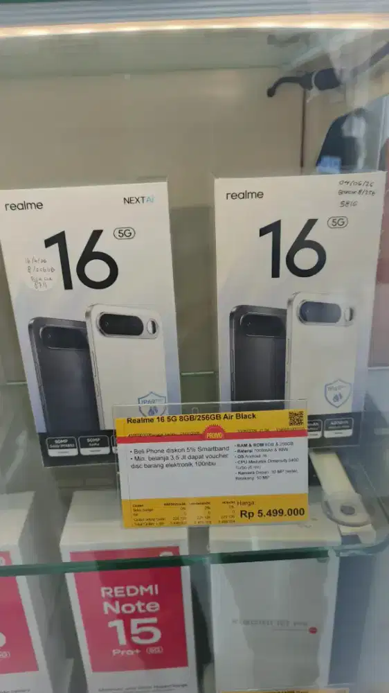 REALME 16 5G GARANSI RESMI