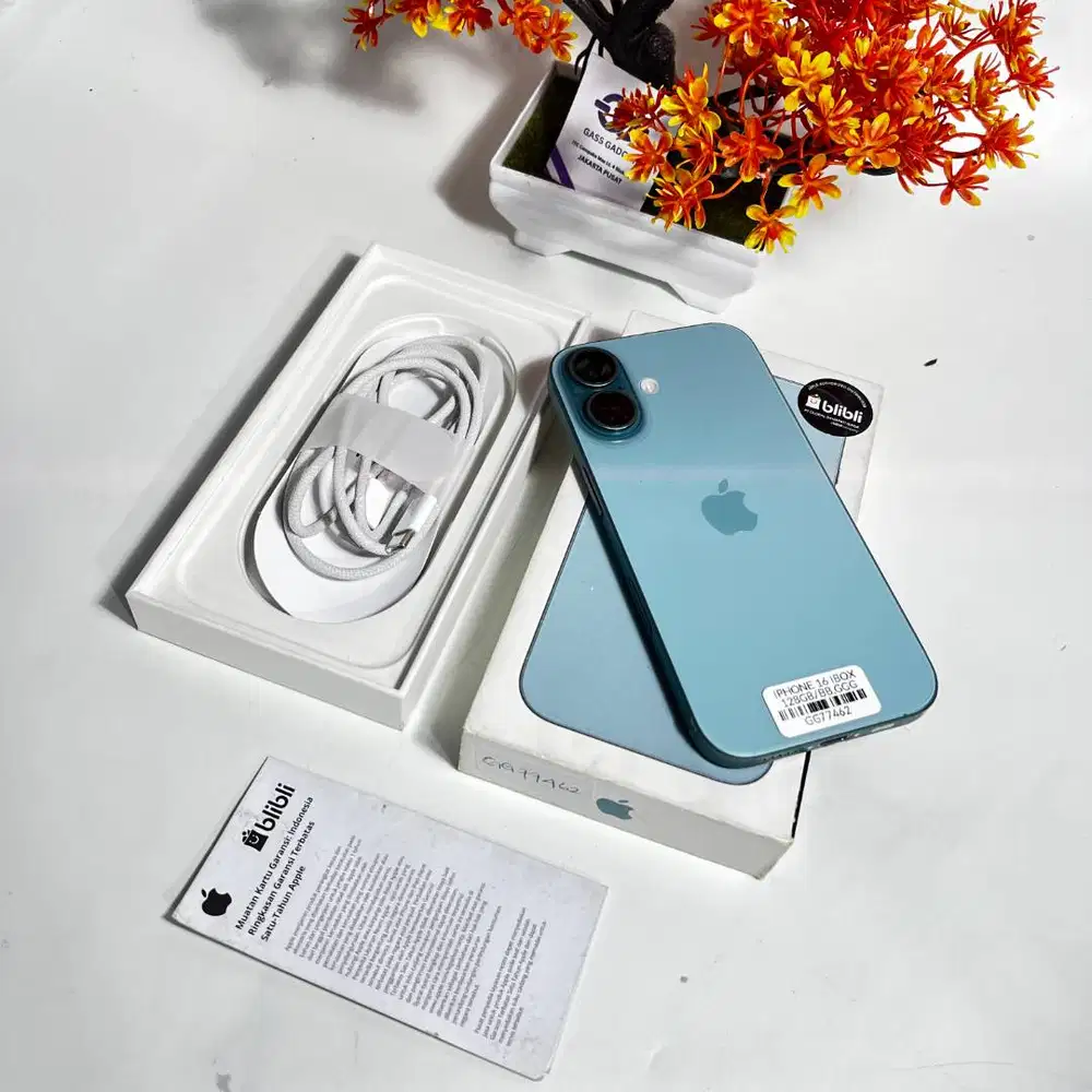 iPhone 16 128GB iBox – Teal GG77462