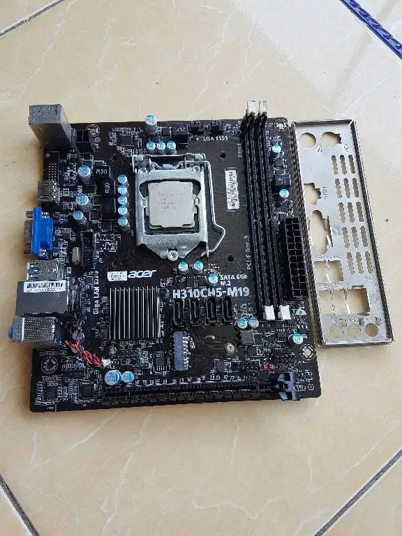 Sepaket Intel G5400 | ACER G310MCH5-M19 lga 1151 gen 8 dan 9