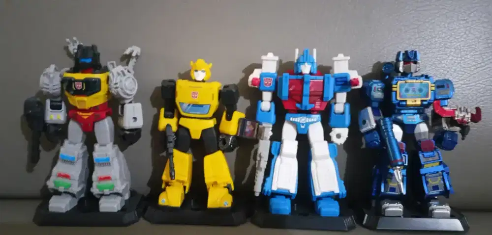 Blokees Grimlock,Ultra Magnus,Bumblebee,Soundwave Secret