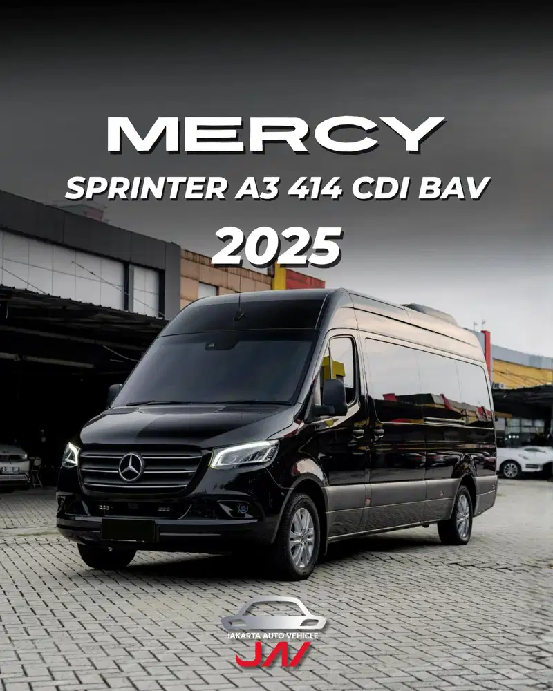 MERCEDES BENZ SPRINTER A3 414 CDI BAV SIGNATURE CLASS 2025 / LIKE NEW