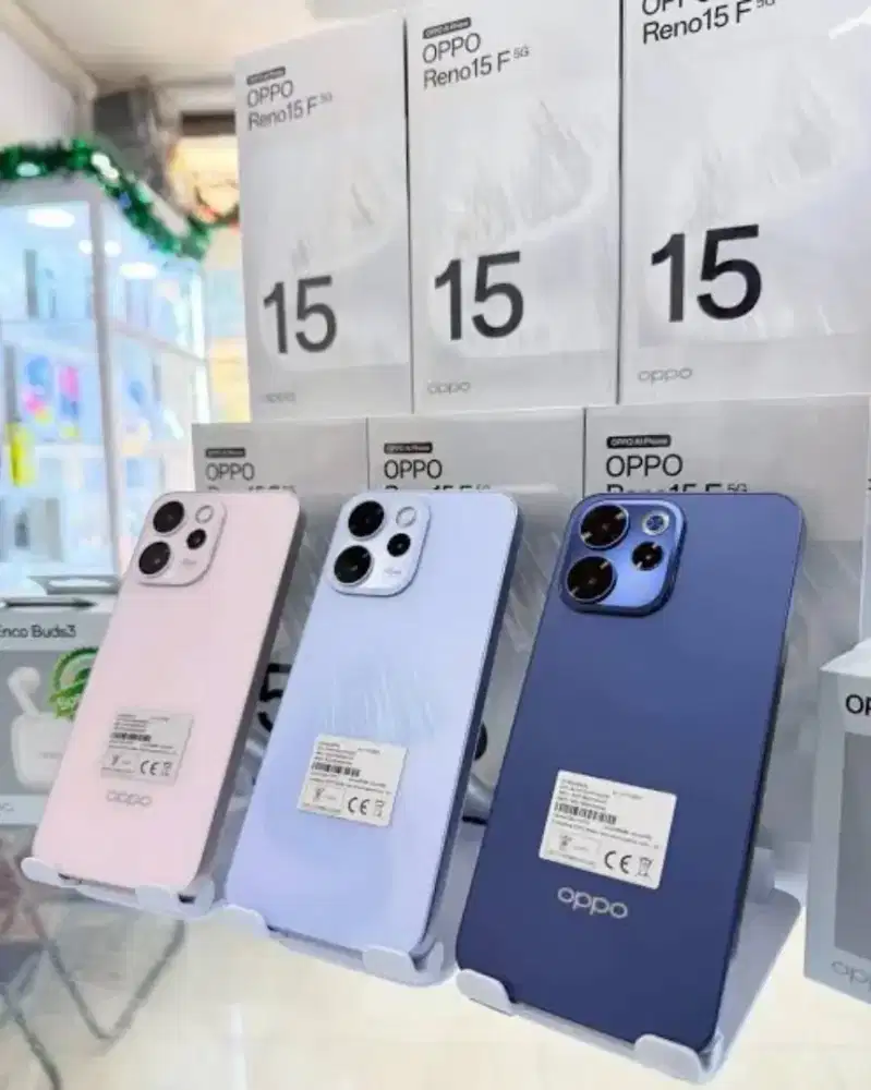 OPPO Reno 15F - HP Stylish & Powerful, Bisa Cicilan 0% Kredivo!