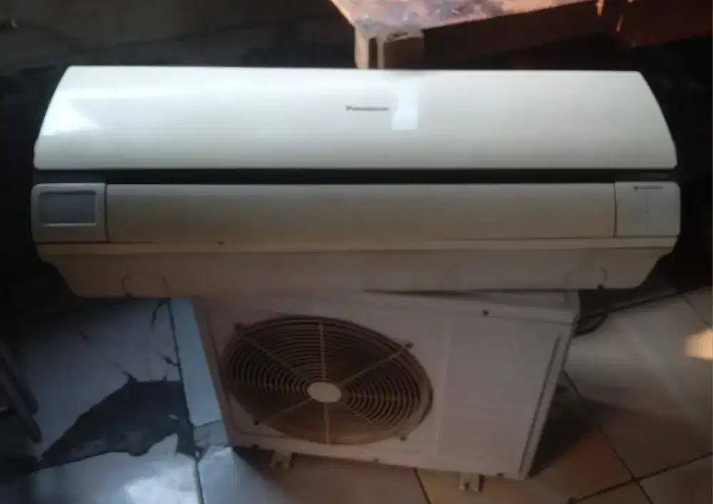 Jual Ac Panasonic 1/2pk, Sudah Berikut Pasang, Jamin ori no lasan.