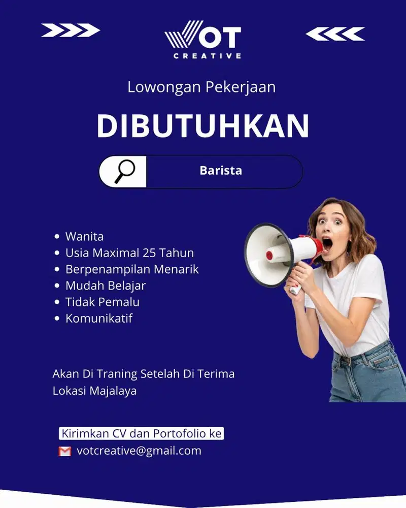 Lowongan Kerja Barista , Majalaya