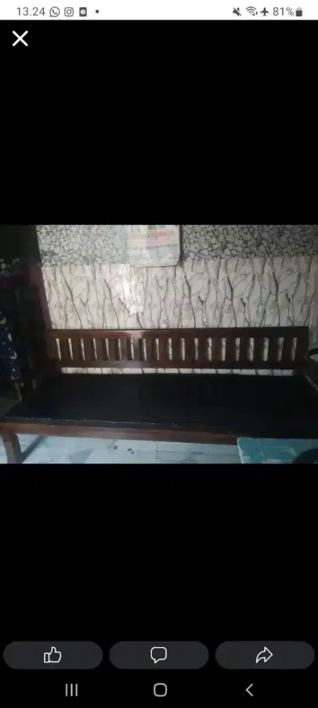 KURSI JATI PANJANG