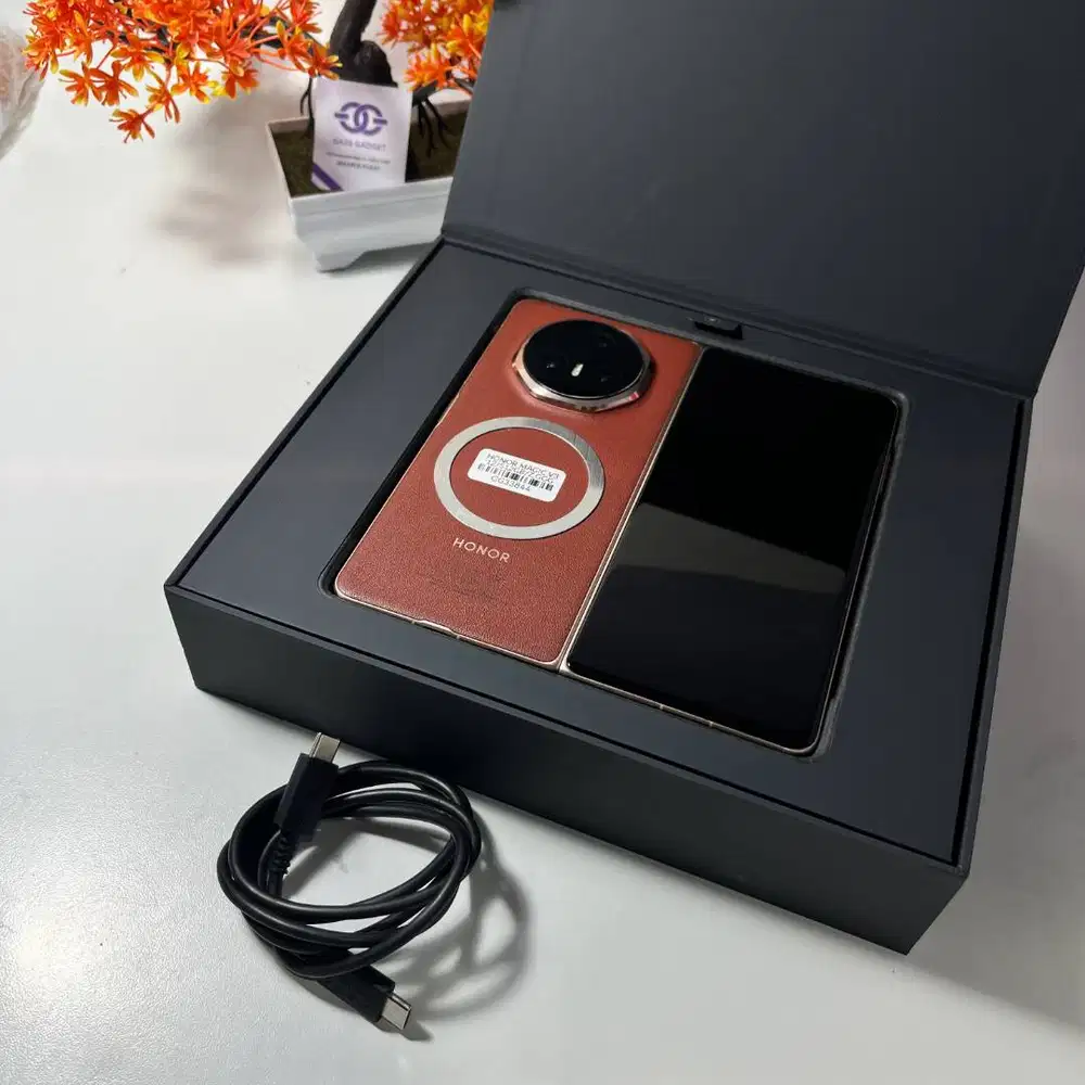 HONOR MAGIC V3 12/512GB REDDISH BROWN RESMI TERDAFTAR BEACUKAI GG33844