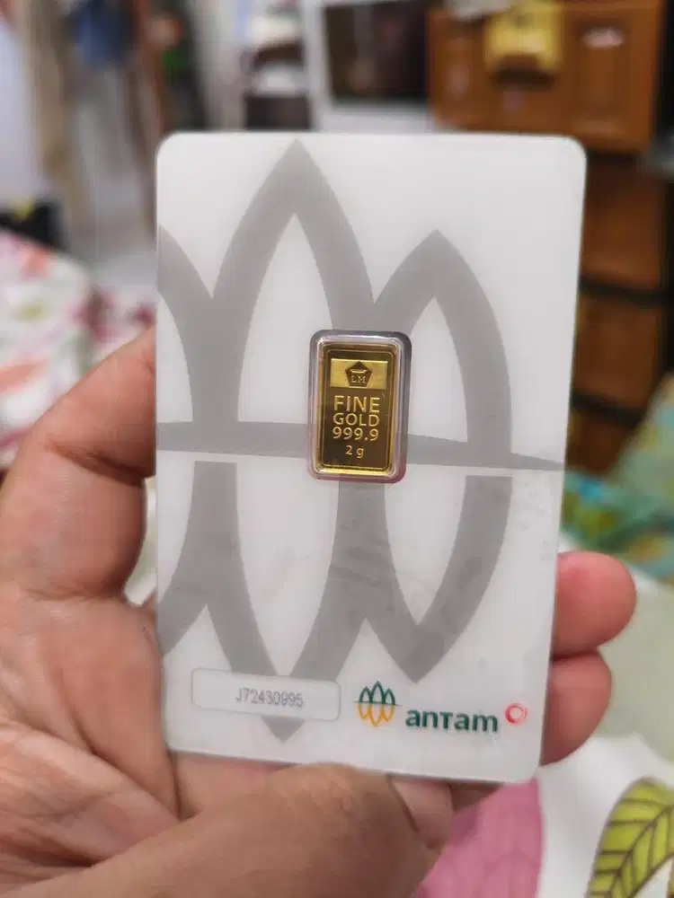 Logam antam mulia 2gr certieye