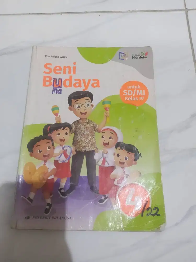 Buku Paket Bekas Kelas 4 tahun 2025-2026