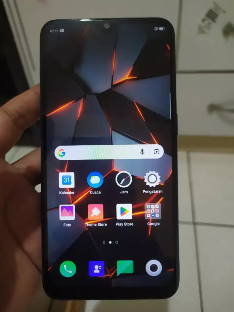 Oppo A12 4G 3/32 layar 6.2 inchi super mulus