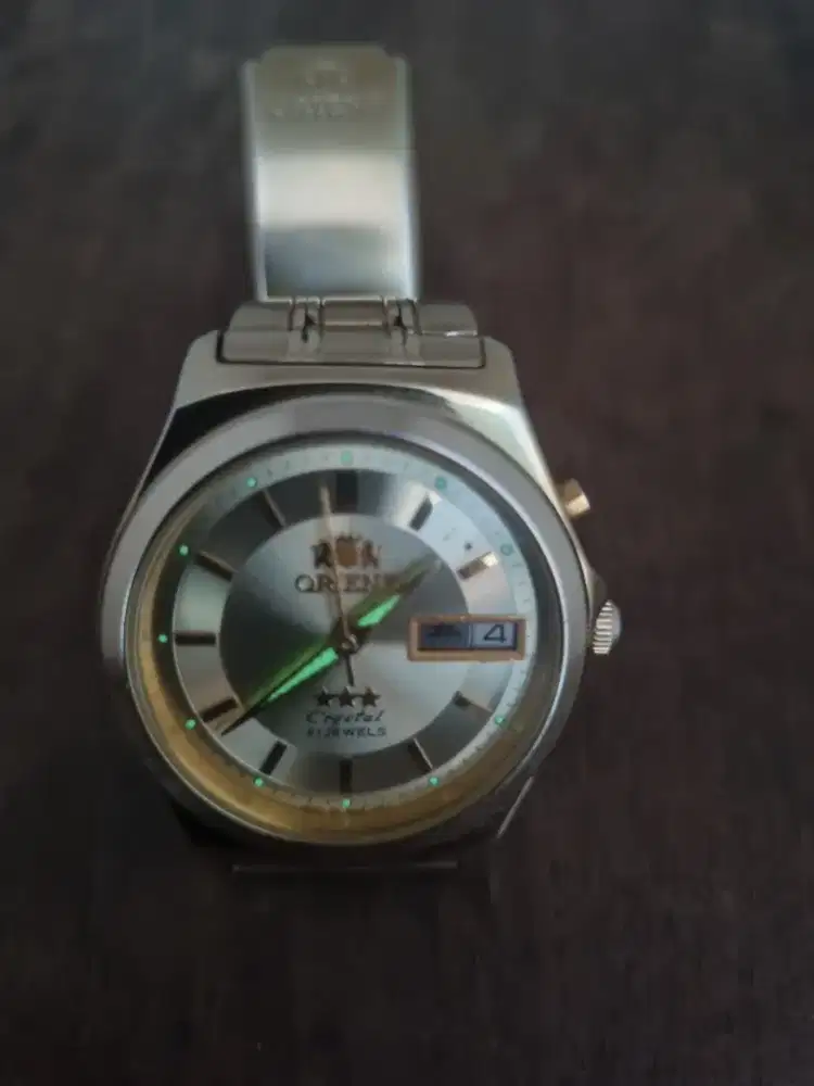 Dijual Jam tangan Klasik Automatice merk Orient radium masih nyala