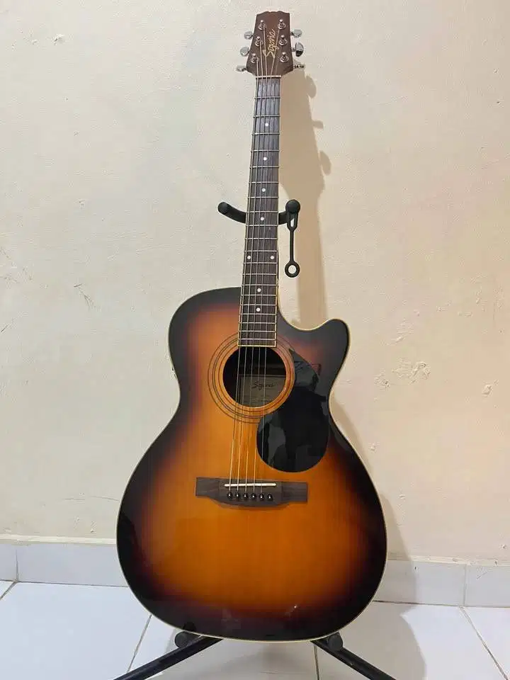 Gitar Akustik Elektrik - Segovia FC 07 GTS + StandGitar