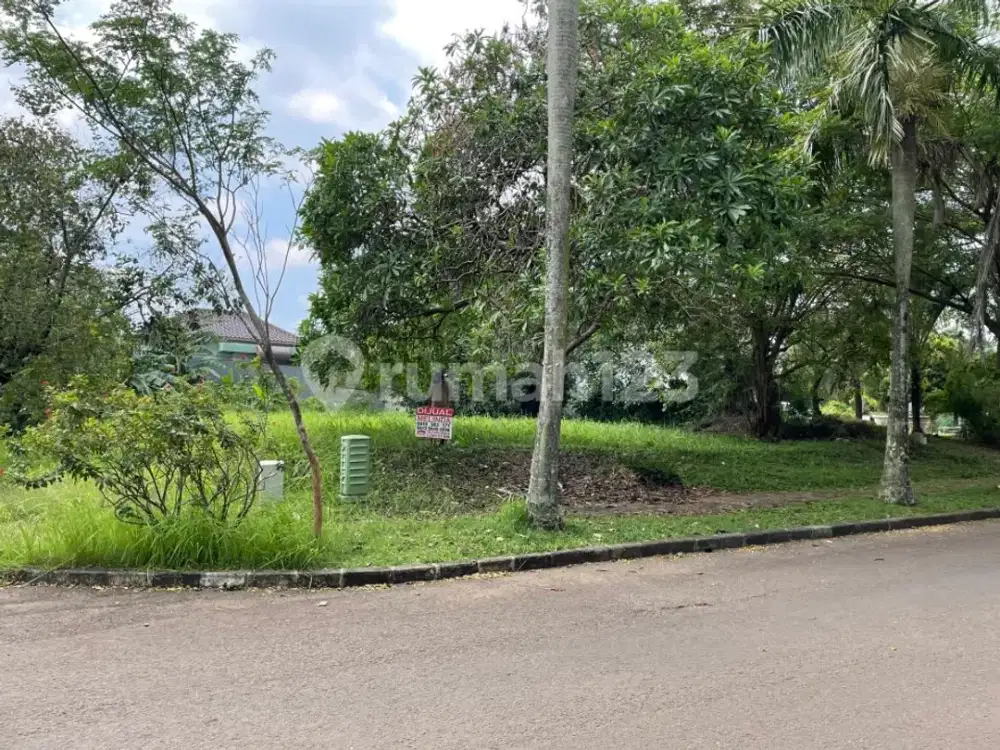 Kav hoek murah dan bagus di jl utama moderen hill