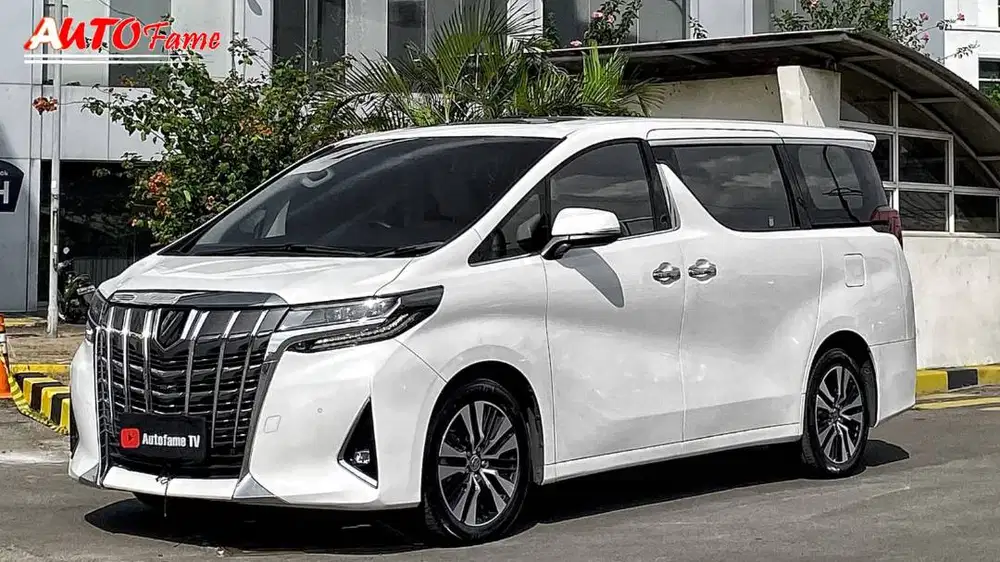 Toyota New Alphard Facelift G ATPM TSS NIK 2022