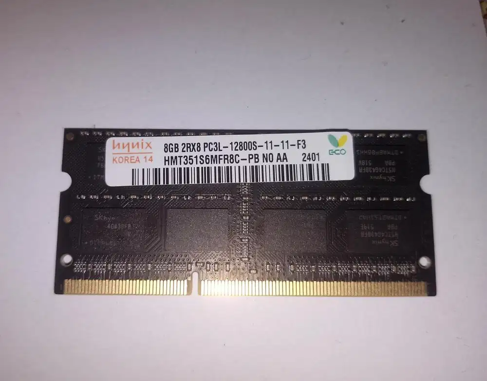 Ram Sodim DDR3 8gb pc3l 12800