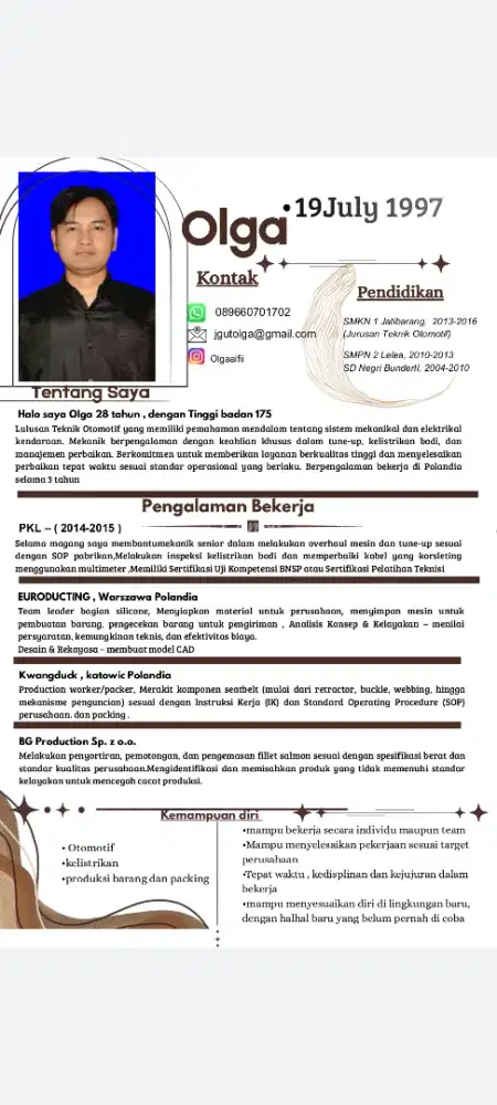 Mencari pekerjaan