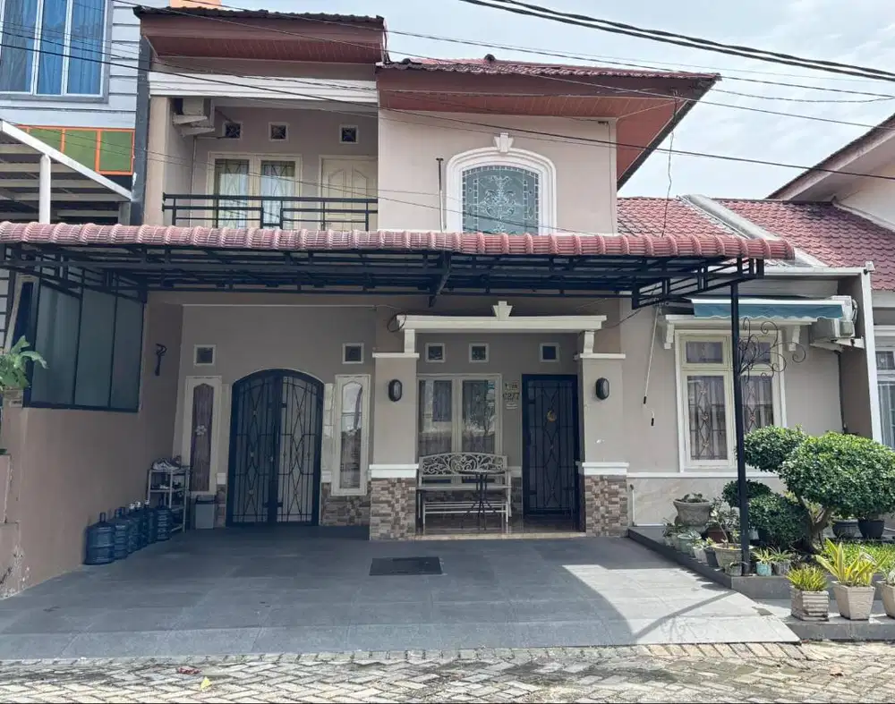 Dijual rumah type 120, LT 145, 2 lt, 3 KT & 3 KMM