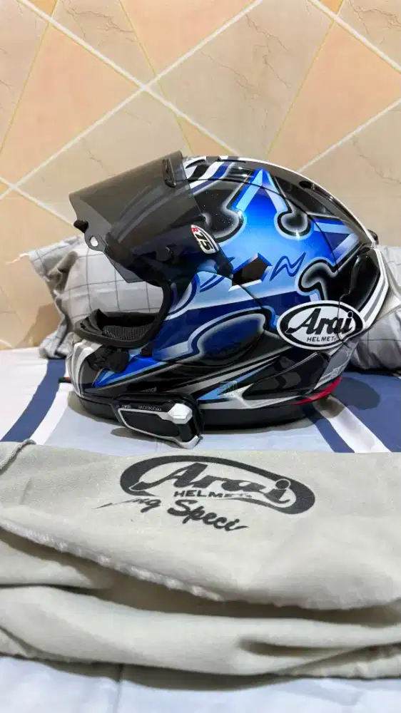 Arai RX7X Shuriken Silver size L