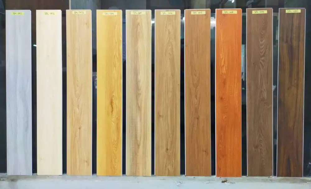 Lantai SPC AIDI | SPC Flooring AIDI Tebal 6mm Sistem Click - Tahan Air