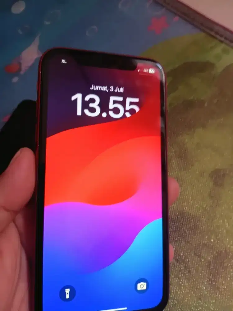 Ip XR red 64gb inter,face id on,true tone on,no minus