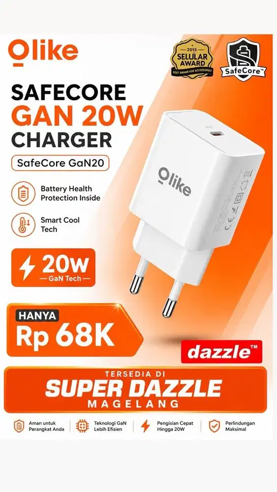 Tc olike gan 20 watt safecore white