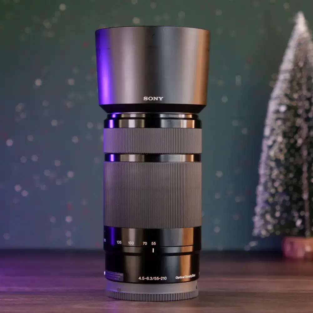 Sony E 55-210mm OSS Zoom Sepuasnya Lensa Tele Sony APSC