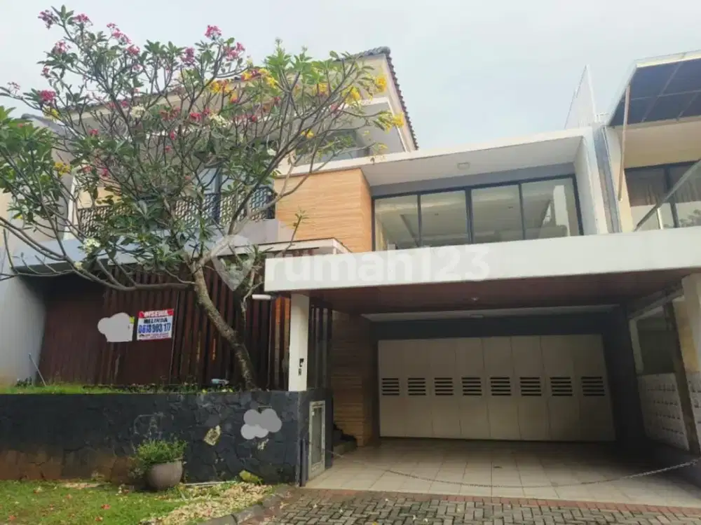 Rumah Sewa Luas Kebayoran Residence Bintaro Jaya