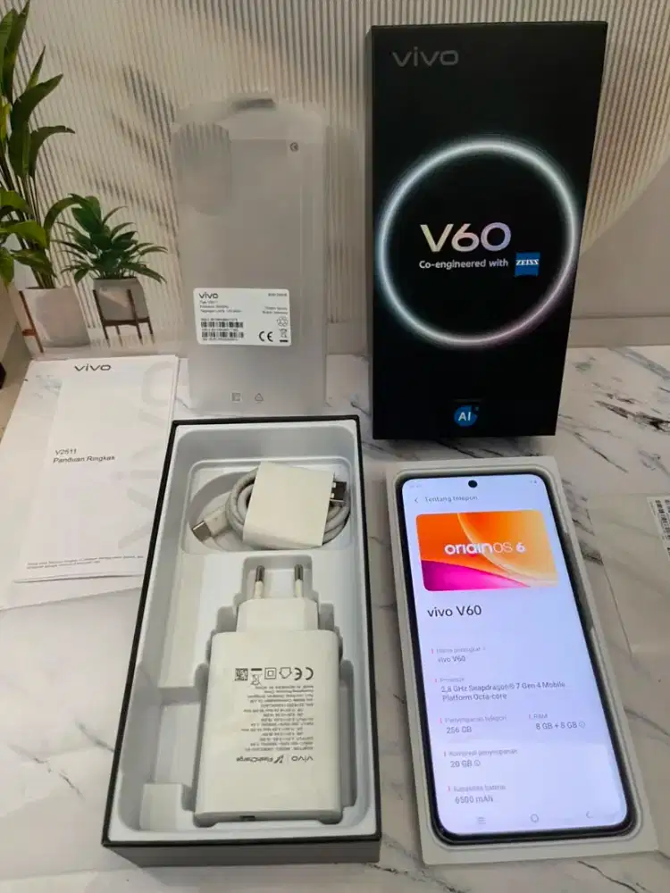 Vivo V60 5G ram 8+8/256gb