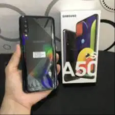Menjual hp Samsung A50s Second RAM 4gb, Kondisi Mulus 90%