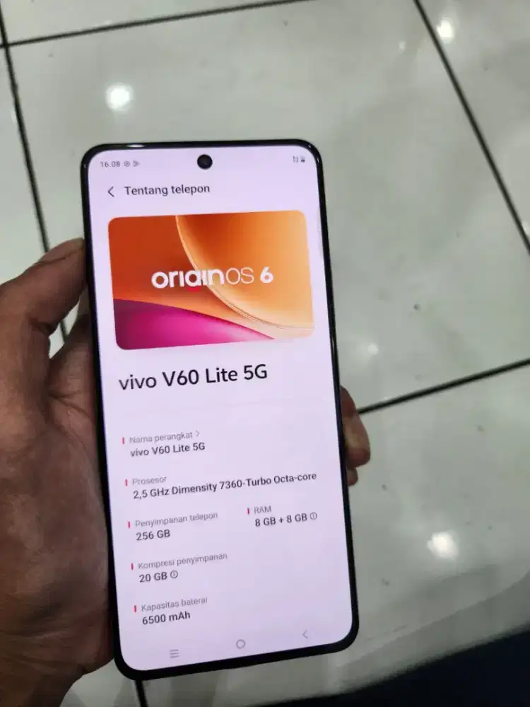 Vivo v60 lite 5G 8/256gb