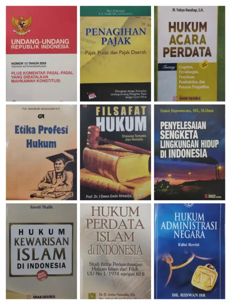 Buku Kuliah Hukum