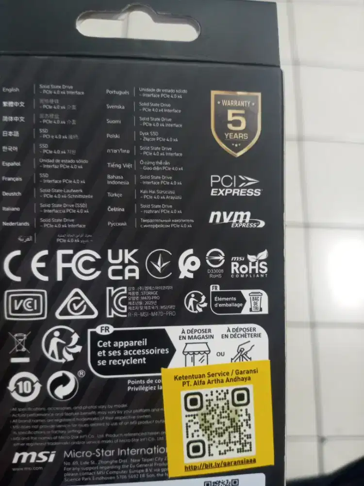 Nfme 2 TB for laptop and pc