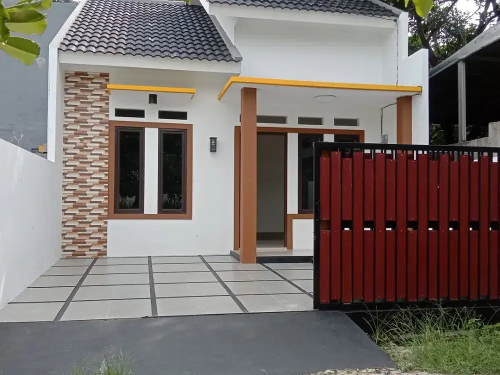 JUAL RUMAH MURAH  DI SENOPATI ESTATE BEKASI TIMUR LUAS TANAH 78