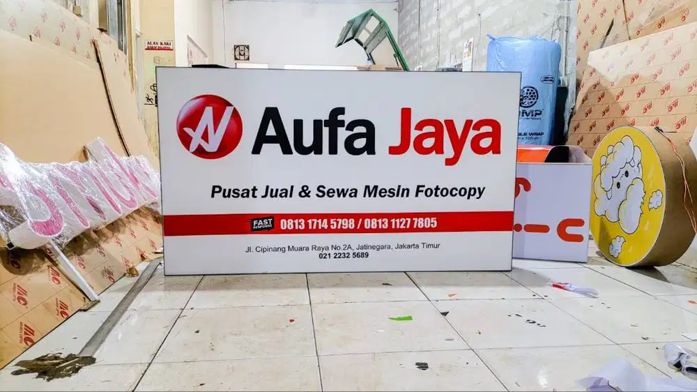 NEON BOX, NEON FLEX, PAPAN REKLAME, DISLAY AKRILIK, BILLBOARD