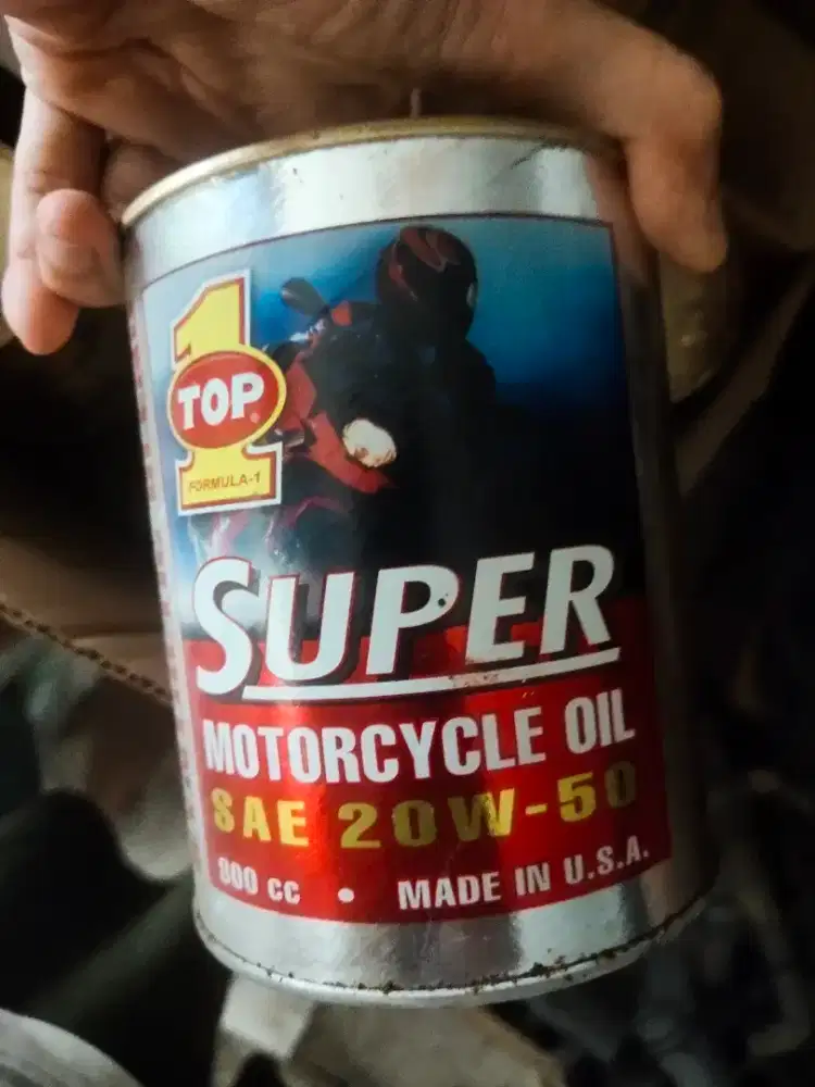 Jual oli mesin motor Top One syntetic 800 ml SAE 20 - 50 W