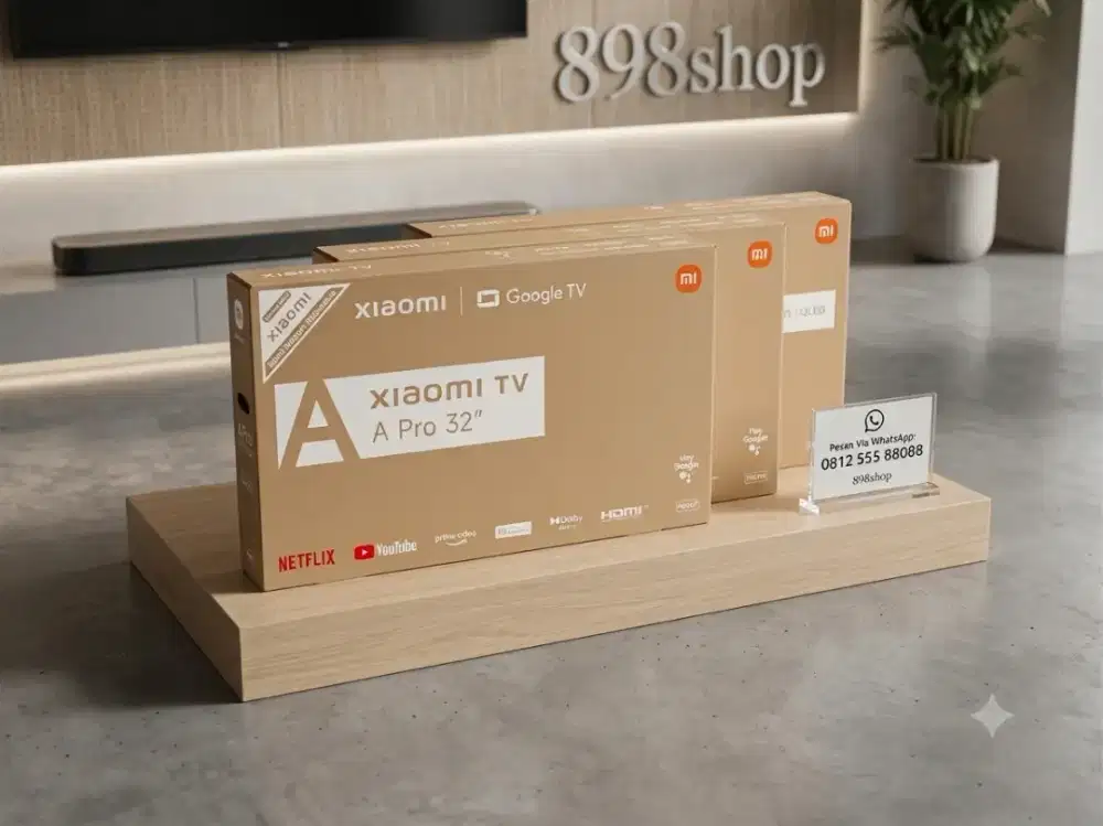 Xiaomi TV A PRO 32 Qled 2026 Google TV Android Digital TV Dolby Resmi