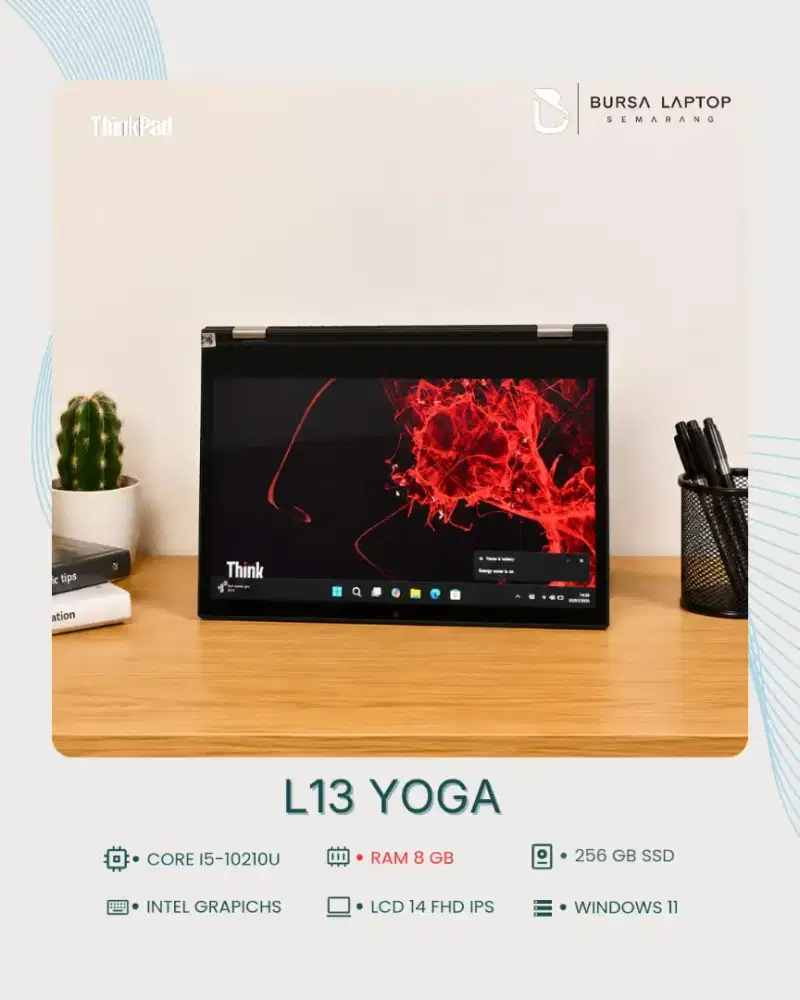 Laptop Thinkpad L13 Yoga Touchscreen plus Stylus